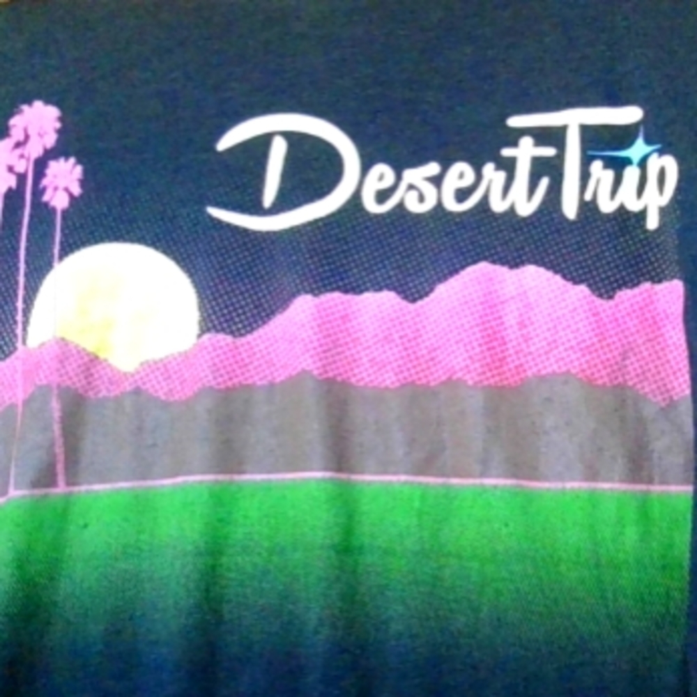 Old Chella Desert Trip XL Merch T-Shirt